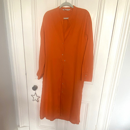 Zara woman linen front long - woman,