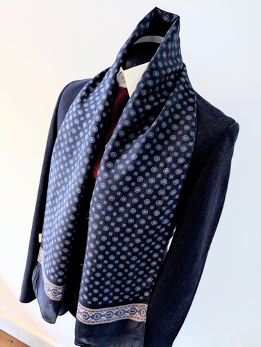 Men vintage geometric blue - vintage,
