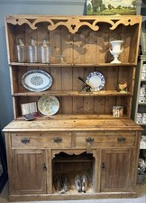 Antique Pine Kitchen Dresser