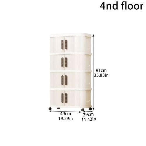 112cm tall slim unit cupboard - 112cm,