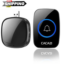 Waterproof Wireless Door Bells 1000ft Long Range Battery Home Cordless Doorbell