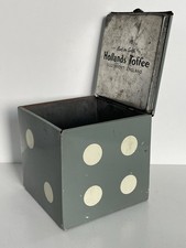 Vintage Hollands Southport 'Best On Earth' Toffee Dice Tin..Confectionery Tins.