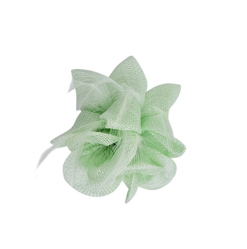 Small feather flower hair - small,