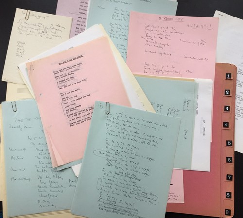 Original sid colin manuscript - sid,