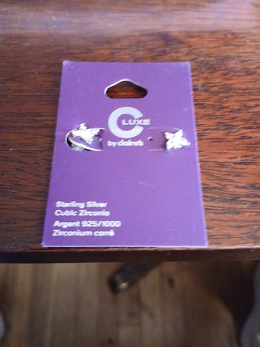 Claire luxe silver cz - s.silver/cz, star
