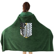 Attack On Titan Blanket Cloak Shingeki No Kyojin Survey Corps Cloak Xmas Gift UK