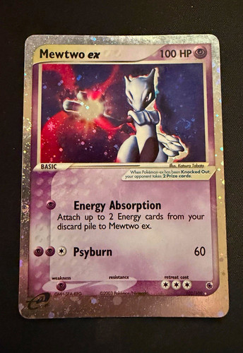 Mewtwo 101 109 ruby - ex, &
