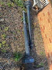 Victorian Cast Iron lamp posts garden original antique ornamental driveway 