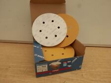 50 X BOSCH 150MM 6" HOOK & LOOP SANDER SANDING DISCS  80 GRIT 2608900919