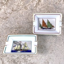 Hermes Mini Ashtray Porcelain