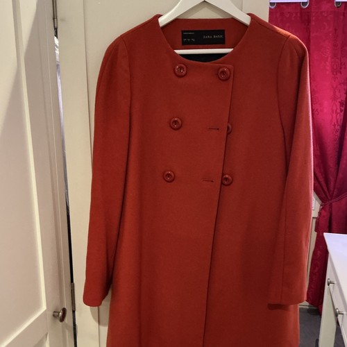 Zara basic women red long - zara,
