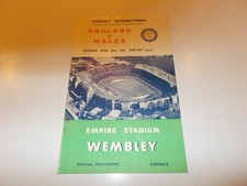 England  v  Wales  1961