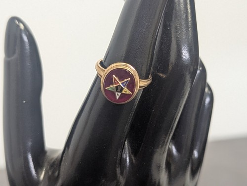 Antique masonic 10k gold - antique,