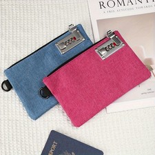 Locked Money Bag with Zipper