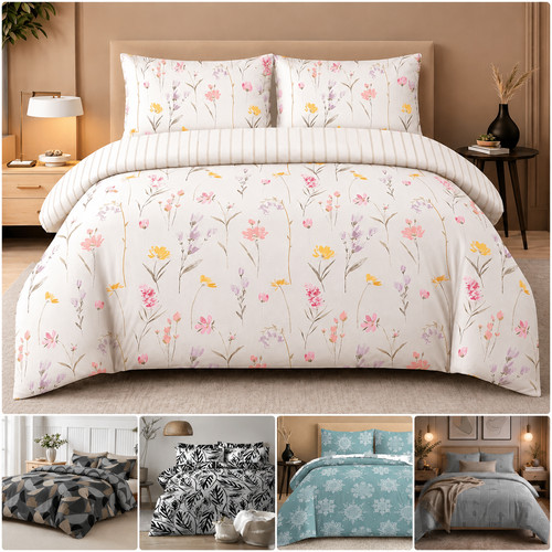 Luxury duvet cover - luxury, reversible