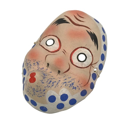 Japanese paper mache noh - japanese,