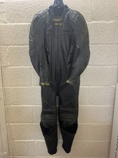 Frank Thomas Classic Leather Motorcycle Suit UK 46 EU 56 XL Black Xtreme Race