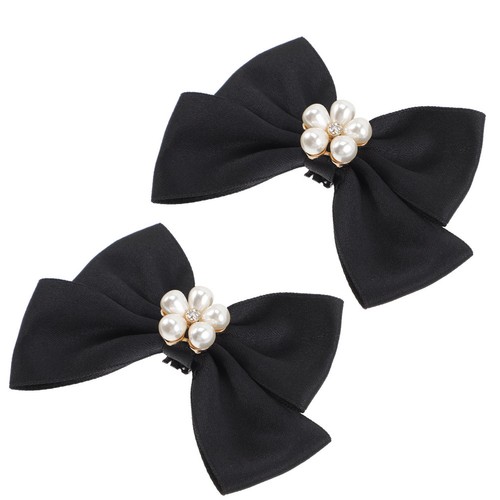 Bow shoe clip clips - bow, flat