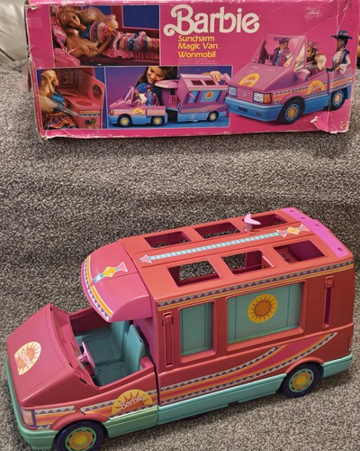 Barbie suncharm magic van - barbie,