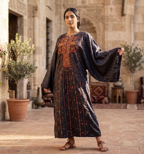 Hand embroidered siwa dress