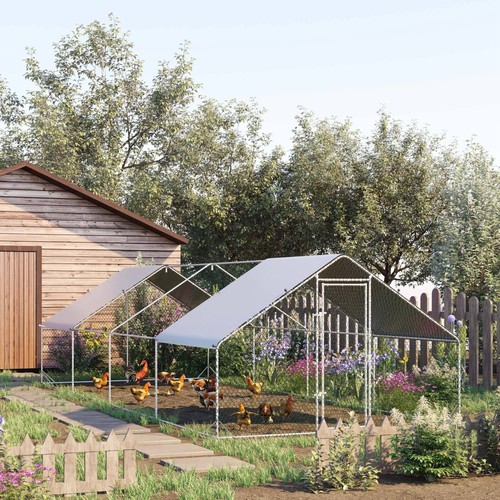 Chicken run galvanised - run,