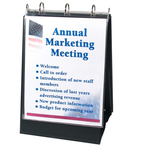 Storesmart black flip chart - -,