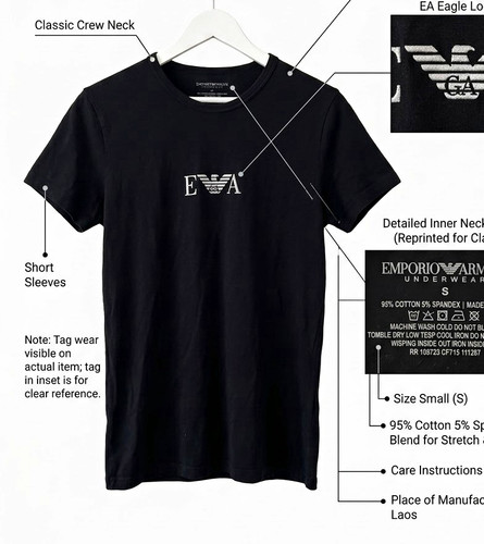 Emporio armani men black - armani, men’s