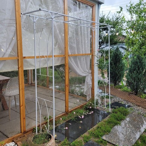 Multipurpose metal arch garden - multipurpose,
