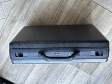Samsonite Hard Shell Attaché Brief Case Combination Lock Retro Vintage Grey
