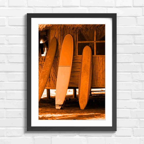 Vintage surfboards bamboo - vintage,