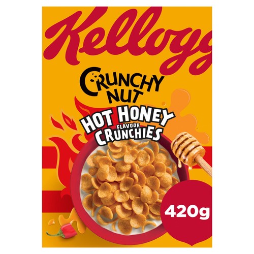 Kellogg crunchy nut hot - nut,