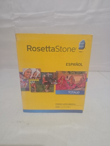 Rosetta stone spanish - stone, (lat