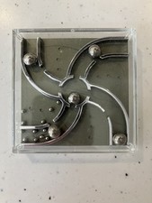 Loncraine Broxton Crazy Maze Puzzle #2 Brain Teaser ball vintage 1998 England