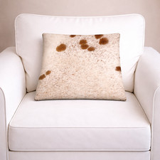 100% Natural Cowhide Pillow