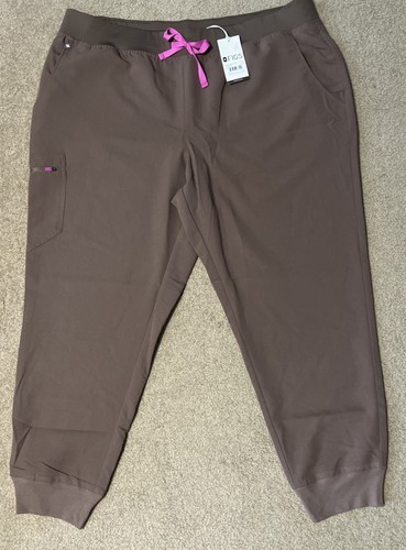 Figs zamora taupe jogger scrub - zamora,