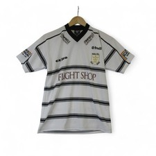 Hull FC Rugby League Top T Shirt Signed Youth Small White Menswear- Preloved