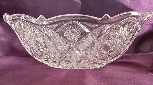 Bohemian crystal centrepiece - crystal,