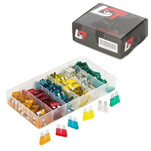 Car flat blade fuse set - blade, 200