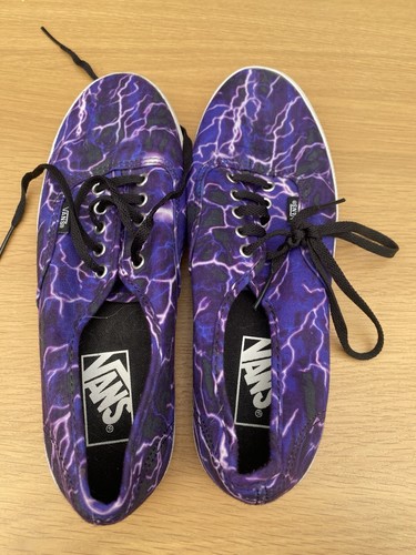 Vans purple lightning canvas - purple,