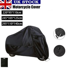 Heavy Duty Waterproof Motorbike Motorcycle Cover Outdoor Rain Dust UV Protector