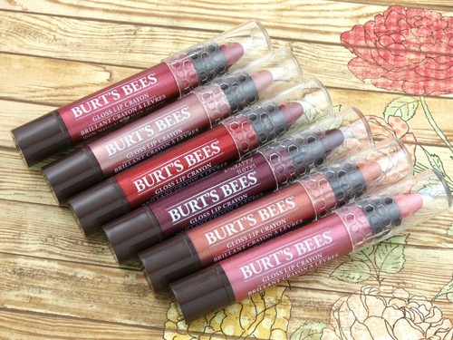 Burt bees lip crayon gloss - bees,