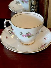 Vintage Colclough Pink & Green