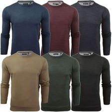 Brave Soul Mens Plain Crew