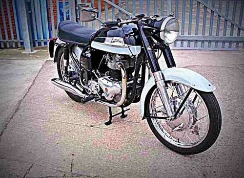 Metal sign norton dominator - metal,
