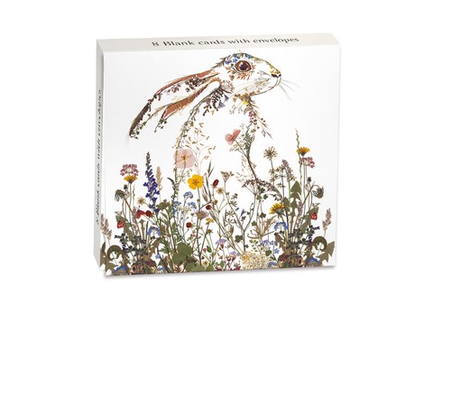 Wild press wildflower hare - press, 8