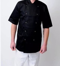 Chefs Jacket Unisex Long Full Sleeve Chef Coat Kitchen Uniform -MACHINE WASHABLE
