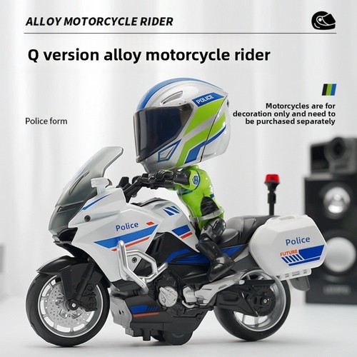 Simulated motorcycle rider - simulated,