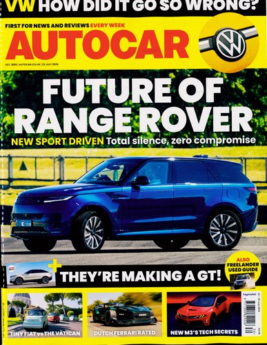 Autocar magazine 2026 - autocar, 22/07/2026