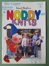 Knitting pattern booklet: NODDY KNITS -- 4 designs for children & 3 toys [K49]