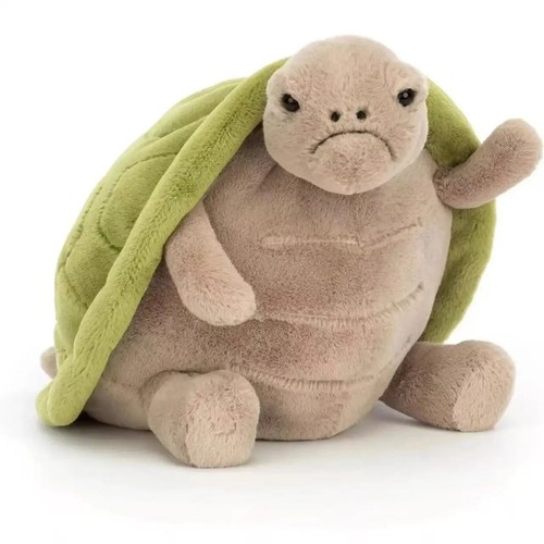 New green timmy turtle stuffed - green,